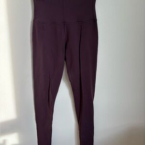 Women's Purple High-Waisted Leggings